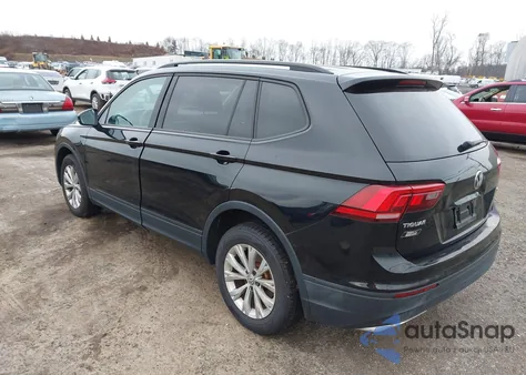2018 Volkswagen Tiguan 2.0T S from USA, damaged, VIN 3VV0B7AX6JM021756